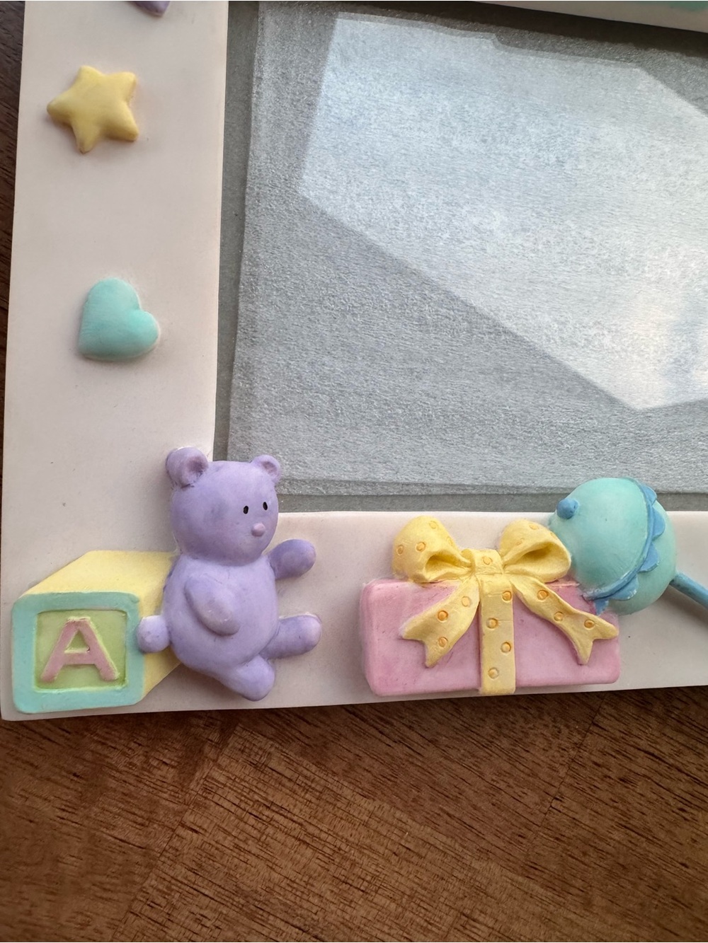NEW Russ Baby Sweet Beginnings My First Birthday Frame and Photo Holder - Picture 4 of 8